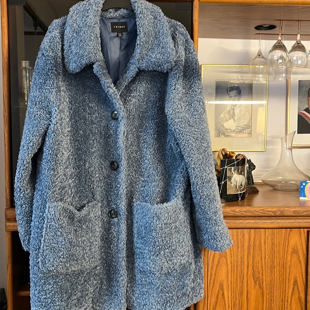 Tribal teddy coat